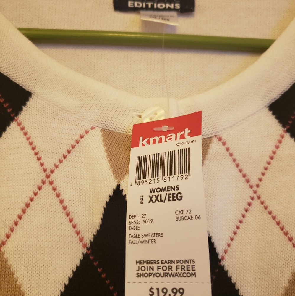 Women's cardigan sweater